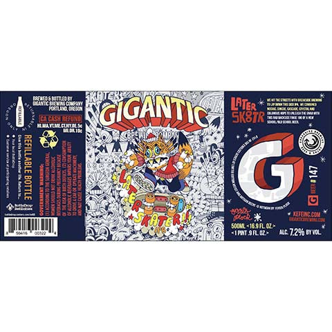 Gigantic Later Skater IPA