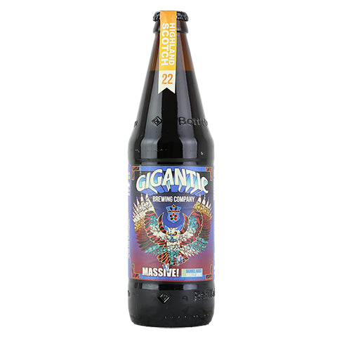 Gigantic Massive! Highland Scotch Barrel-Aged Barley Wine 2022