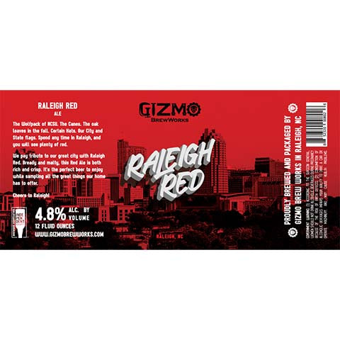 Gizmo Raleigh Red Ale