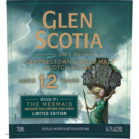 Glen Scotia The Mermaid Campbeltown Single Malt Scotch Whisky