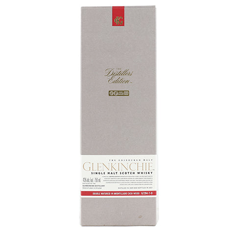 Glenkinchie Distillers Edition Double Matured Amontillado Cask-Wood Scotch Whisky Box