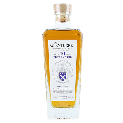 Glenturret 10yr Peat Smoked Single Malt Scotch Whisky (2021)