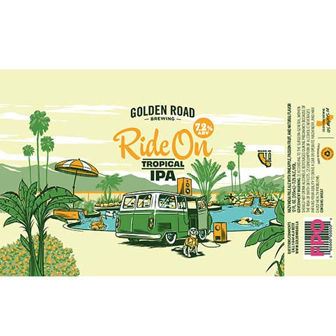 Golden Road Ride On Tropical IPA