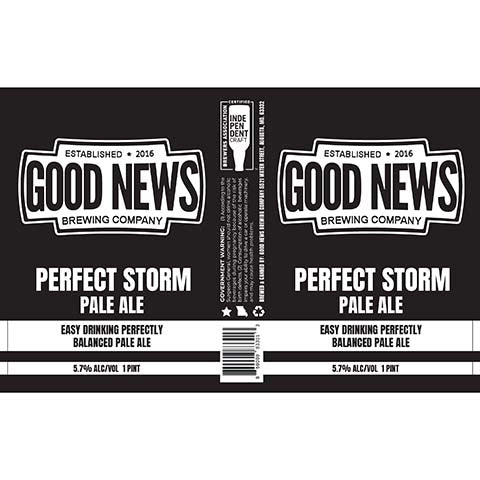 Good News Perfect Storm Pale Ale