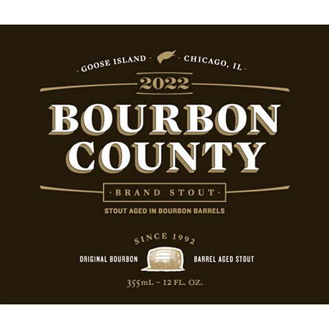 Goose Island Bourbon County Brand Stout 2022