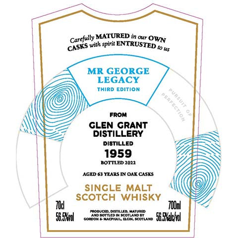 Gordon & Macphail Mr. George Legacy Third Edition Single Malt Scotch Whisky