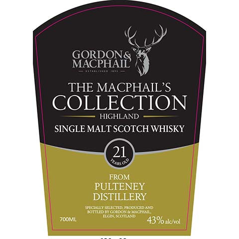 Gordon & Macphail The MacPhail's Collection Highland 21 Year Old Single Malt Scotch Whisky