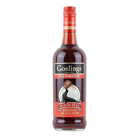 Gosling’s 151 Proof Black Seal Rum