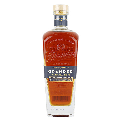 Grander Panama Rum Trophy Release Small Batch Rum