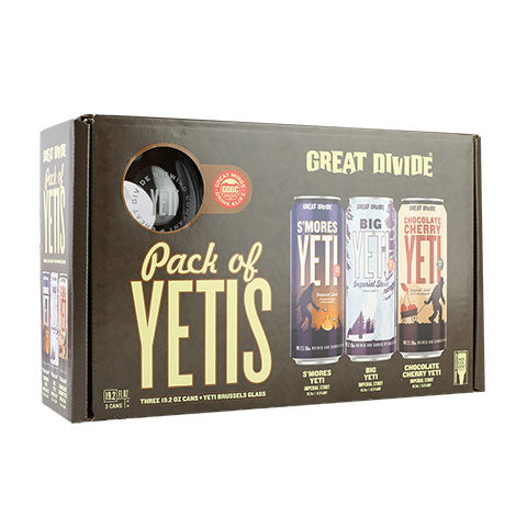 Great Divide Brewing Company Pack of Yetis