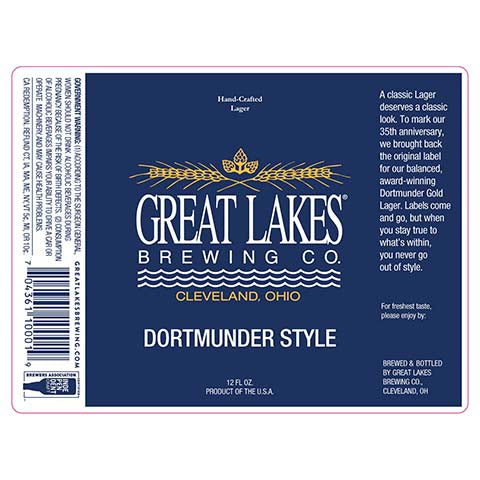 Great Lakes Dortmunder Lager