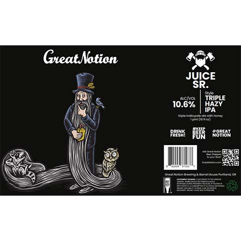 Great Notion Juice Sr. Triple Hazy IPA