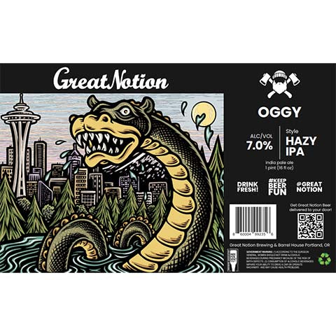 Great Notion Oggy Hazy IPA