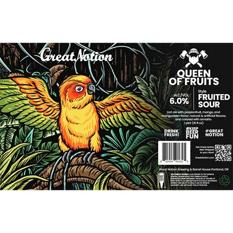Great Notion Queen of Fruits Fruited Sour