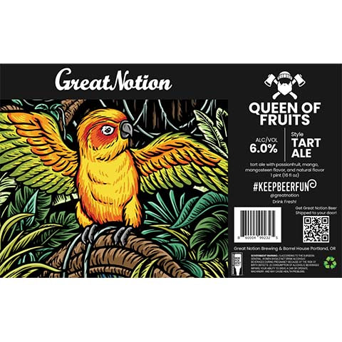 Great Notion Queen Of Fruits Tart Ale