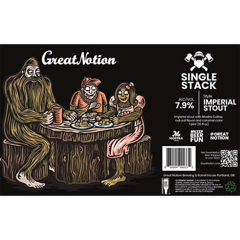 Great Notion Single Stack Imperial Stout