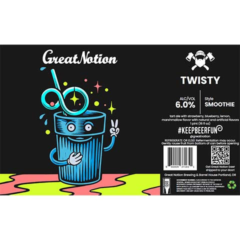 Great Notion Twisty Smoothie Tart Ale