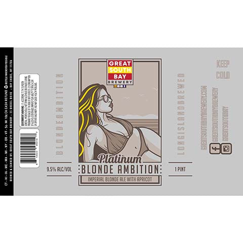 Great South Bay Platinum Blonde Ambition Imperial Blonde