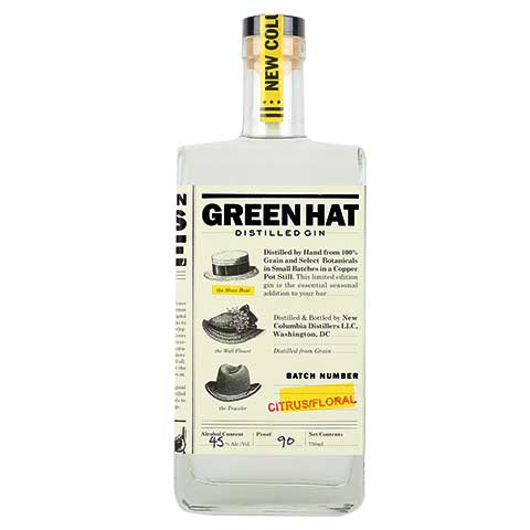 Green Hat Citrus/Floral Gin