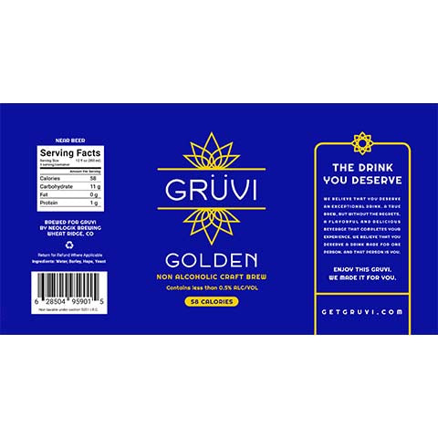 Gruvi Golden (Non-Alcoholic)