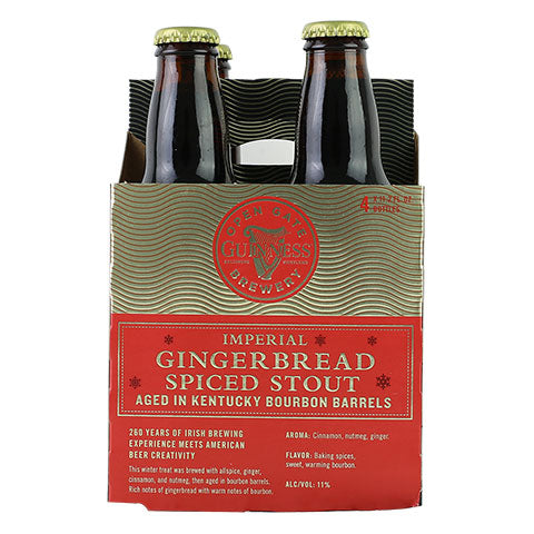 Guinness Bourbon Barrel-Aged Imperial Gingerbread Spiced Stout