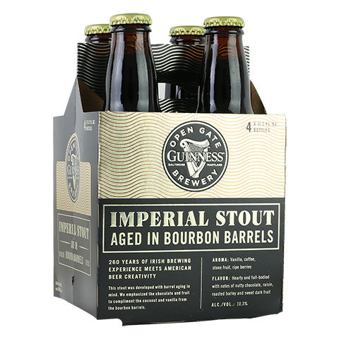 Guinness Imperial Stout Aged In Bourbon Barrels