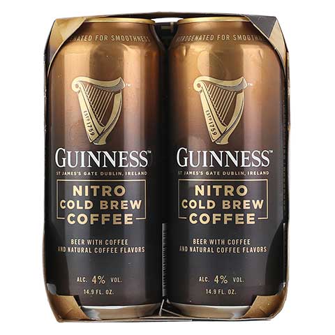 Guinness Cold Guinness Nitro Cold Brew Coffee – CraftShack - Buy craft beer online.