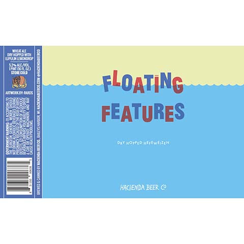 Hacienda Floating Features Dry Hopped Hefeweizen