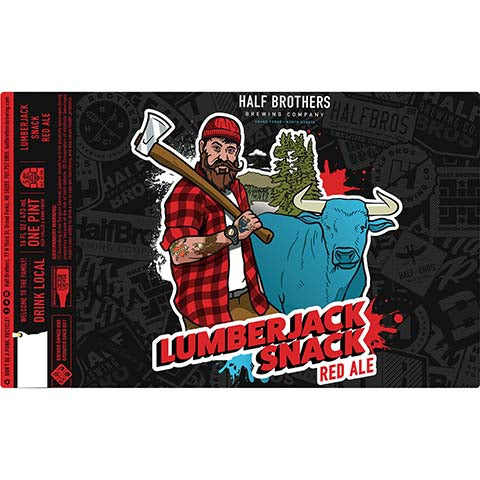 Half Brothers Lumberjack Snack Red Ale