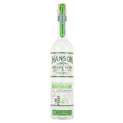 Hanson of Sonoma Small Batch Organic Cucumber Vodka