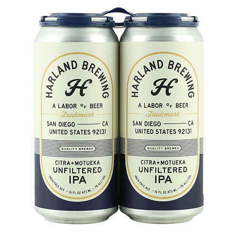 Harland Unfiltered IPA