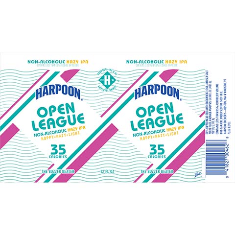 Harpoon Open League Hazy IPA (Non-Alcoholic)