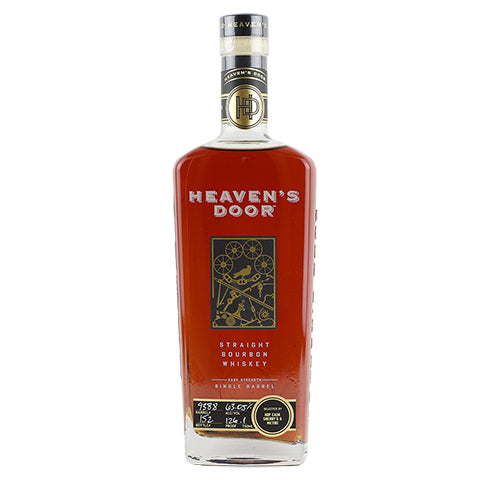 Heaven's Door Single Barrel Cask Strength Bourbon Whiskey