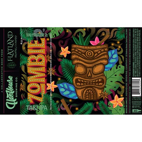 HenHouse/Flatland Tiki Tribute 2: Zombie Tart IPA