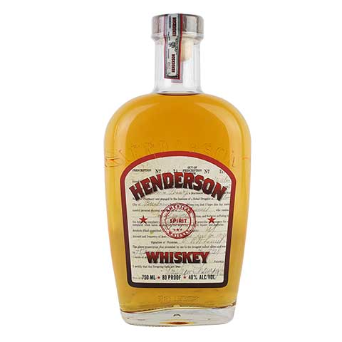 Henderson American Blended Whiskey