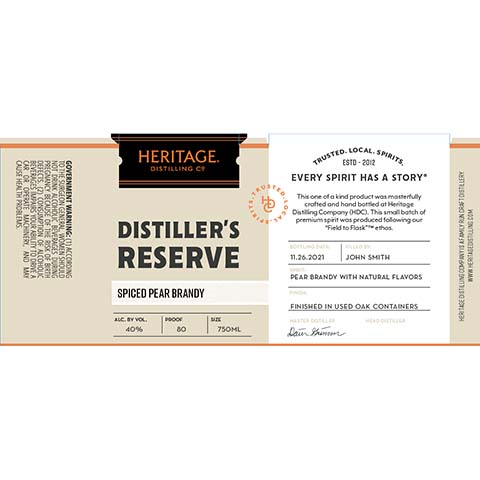 Heritage-Distillers-Reserve-Spiced-Pear-Brandy-750ML-BTL