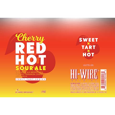 Hi-Wire Brewing Cherry Red Hot Sour Ale