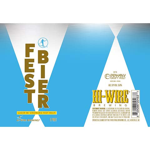 Hi-Wire Brewing Festbier Lager