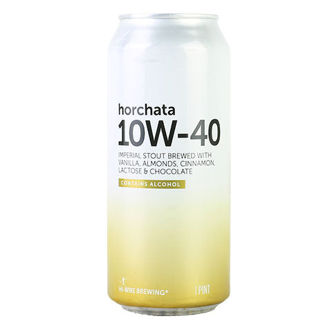 HI-Wire Horchata 10W-40 Imperial Stout