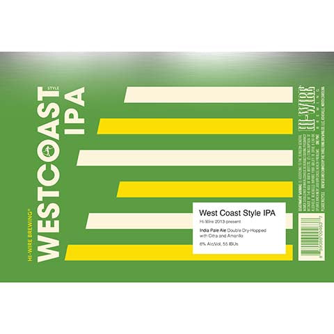 Hi-Wire West Coast Style IPA