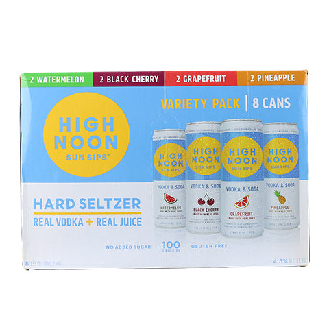 High Noon Sun Sips Variety Hard Seltzer 8-Pack