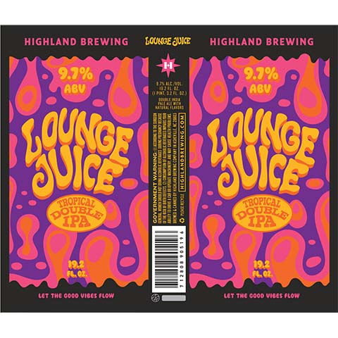 Highland Lounge Juice Tropical DIPA – CraftShack - Buy craft beer online.