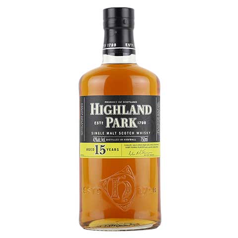 Highland Park 15 Year Old Single Malt Scotch Whisky
