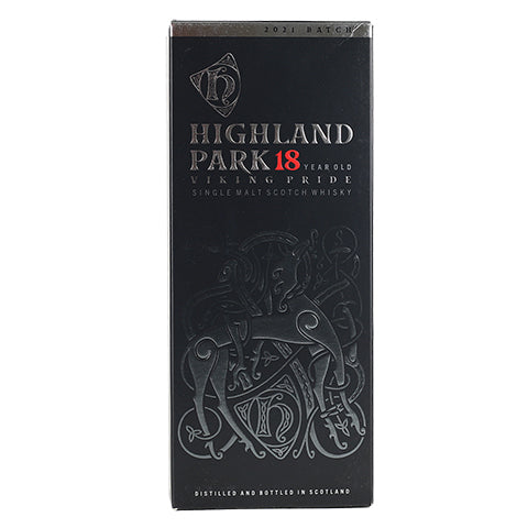 Highland Park 18 Year Old  Viking Pride Single Malt Scotch Whisky