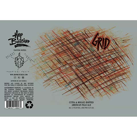 Hop Butcher Grid American Pale Ale