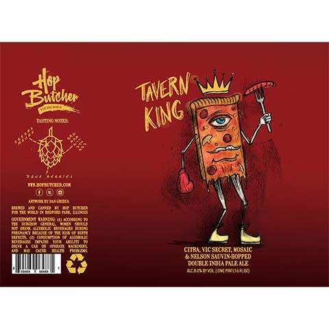 Hop Butcher Tavern King DIPA