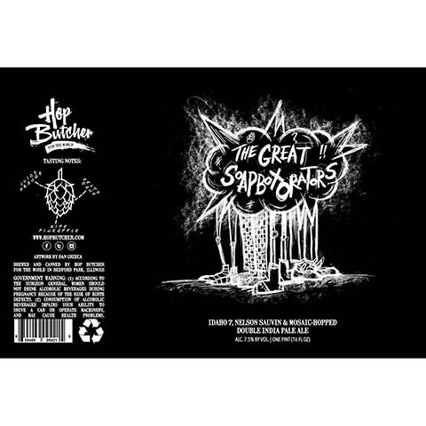 Hop Butcher The Great Soapbox Orators DIPA