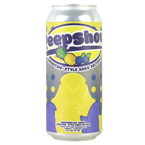Hop Capital Peepshow: Pineapple Blueberry Hard Seltzer