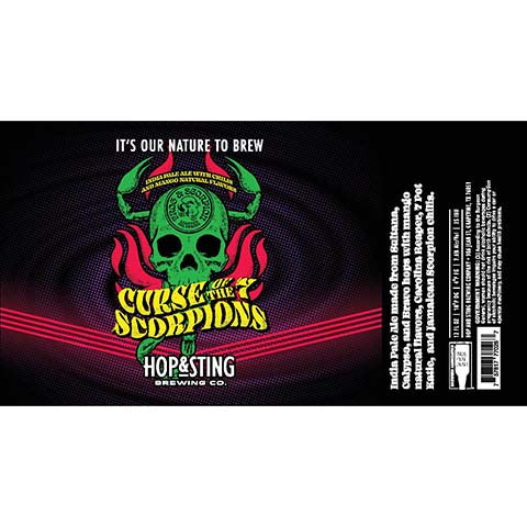 Hop & Sting Curse of the 7 Scorpions IPA