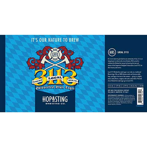 Hop & Sting Local 3113 Lager